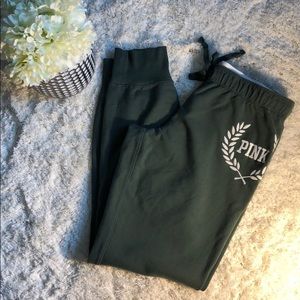 PINK Navy Green Joggers